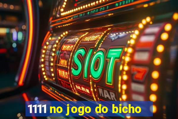 1111 no jogo do bicho